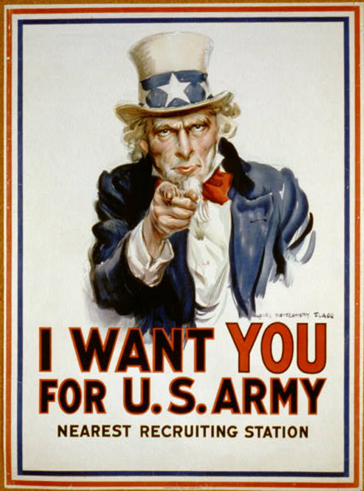 Uncle Sam's top hat